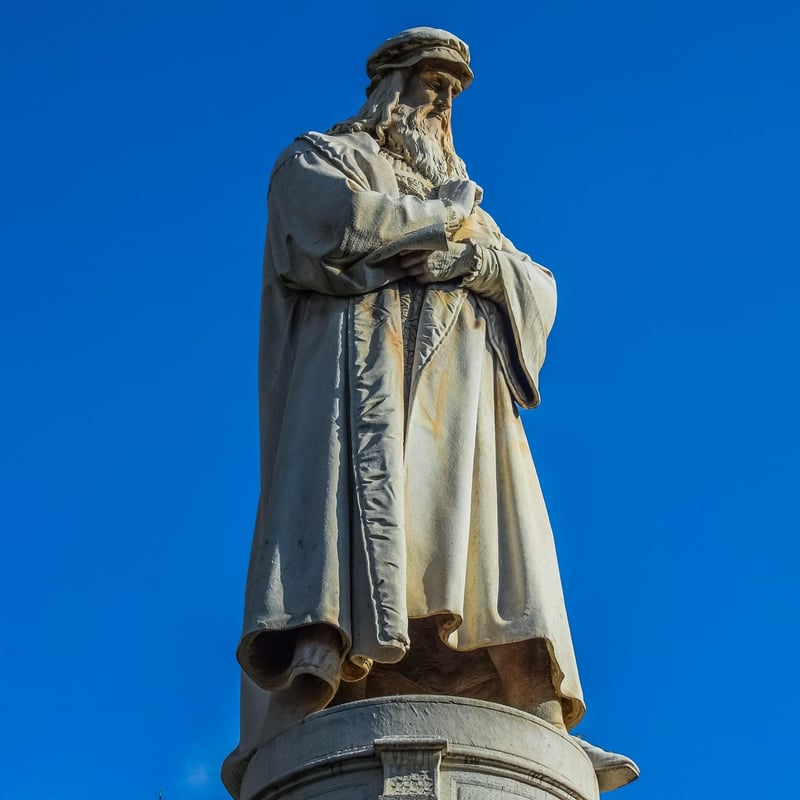 Leonardo da Vinci and Michelangelo